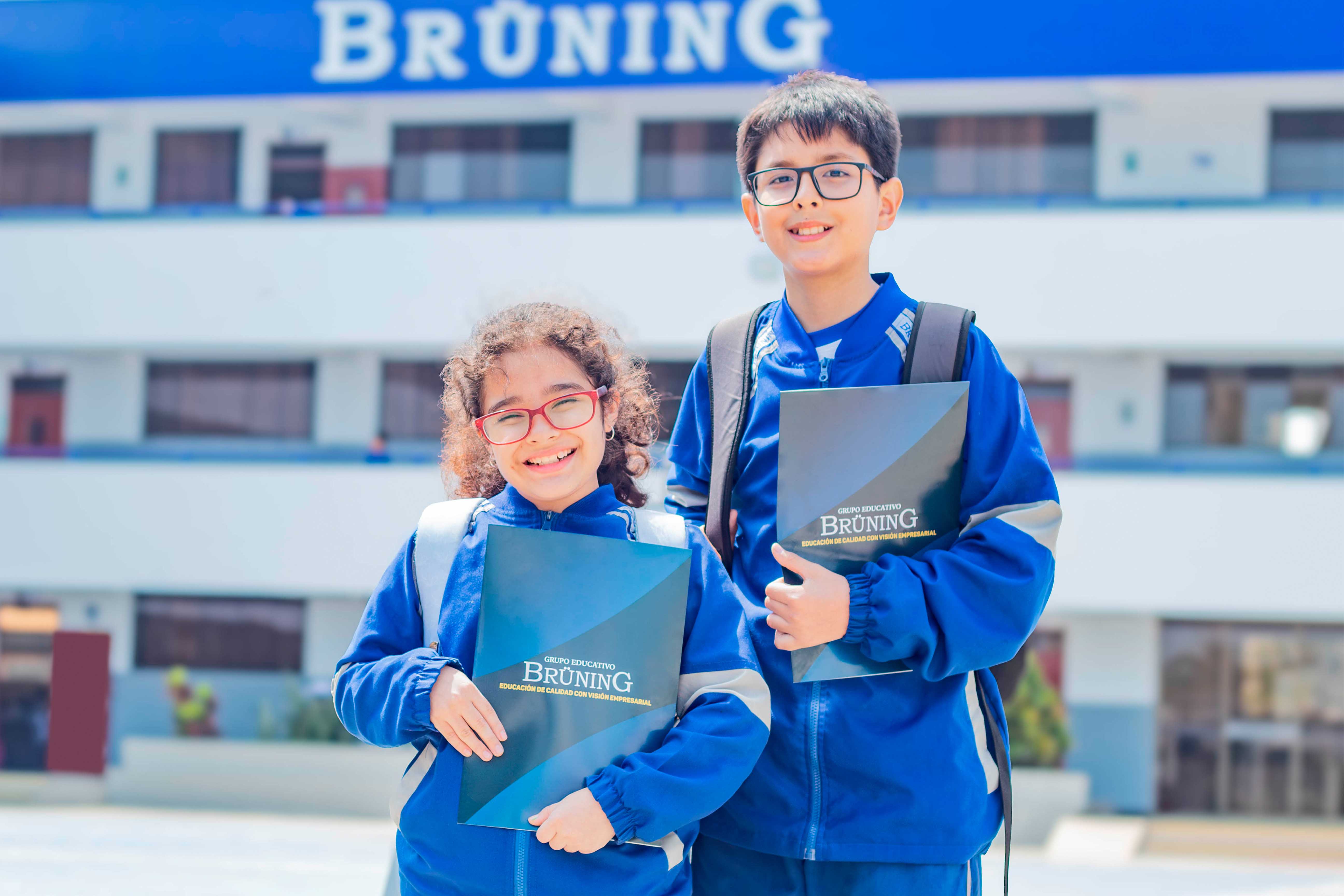 Niños en Bruning School